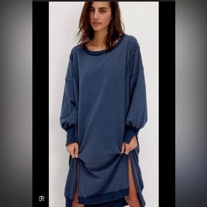 Free People We The Free Camden Maxi Sweatshirt Dress
